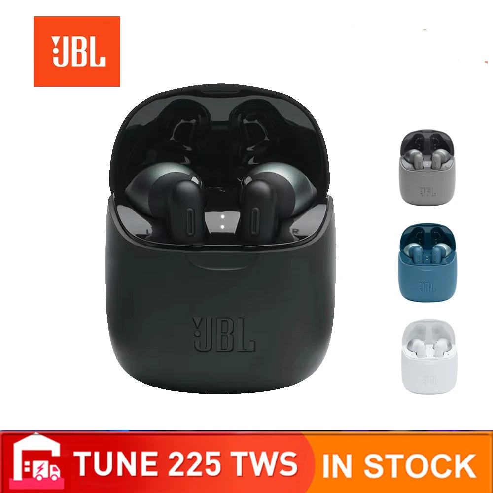 JBL Tune 225 TWS Wireless Headphones Earphone Bluetooth headset Earbuds Microphone For IOS Android Airpods | Электроника