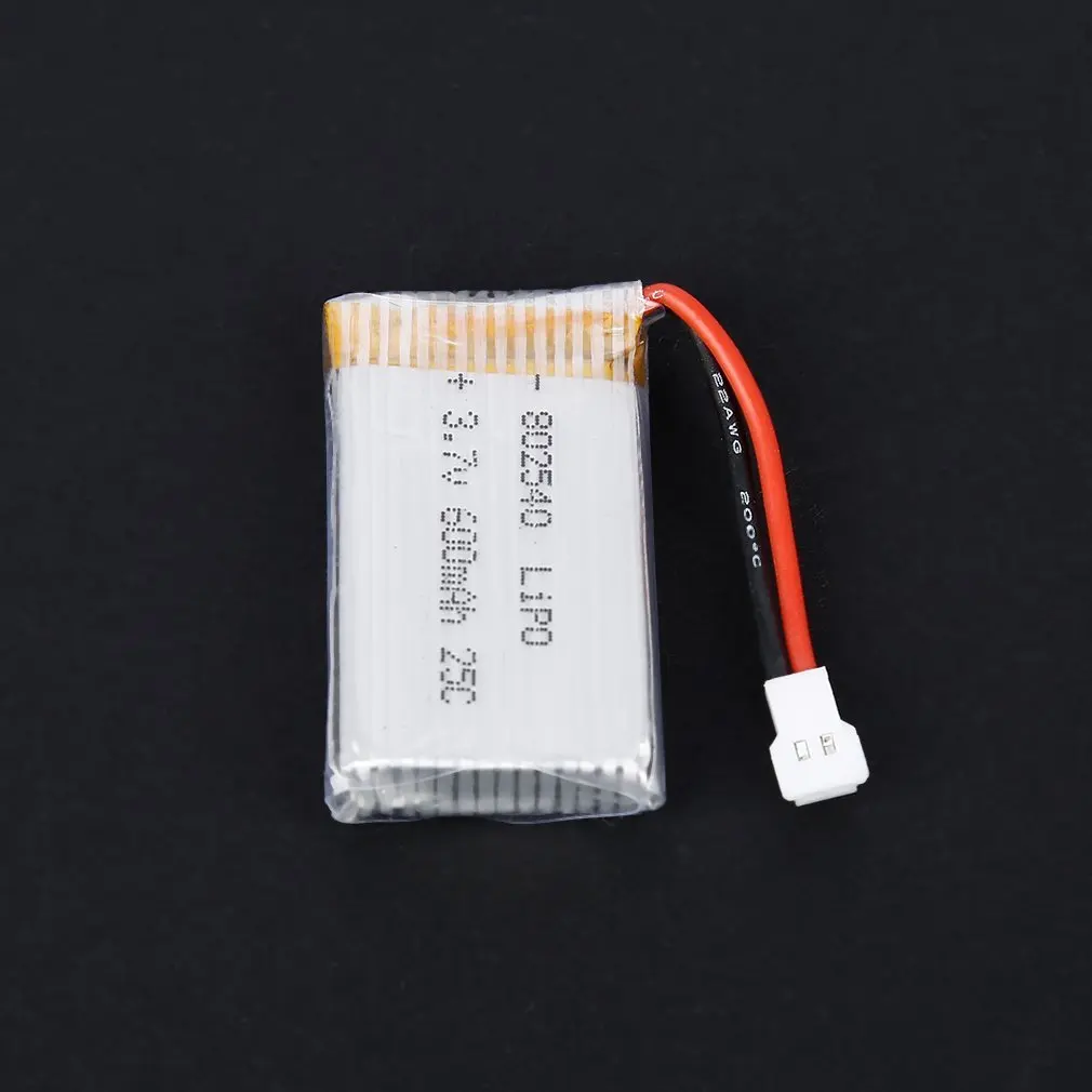 3,7 V 600mAh 25C емкость Lipo батарея 802540 Molex 50005 нет ПВХ изысканно разработанный прочный