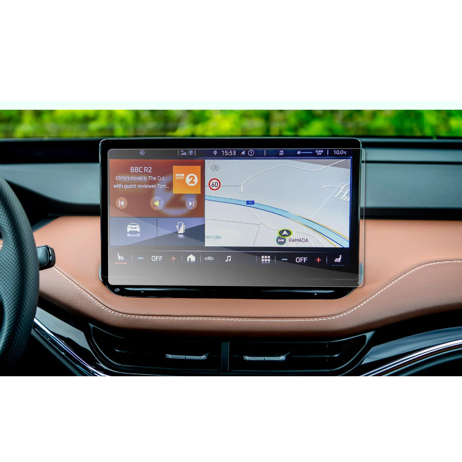 Ruiya Per Skoda Enyaq Iv 2021 2022 2023 13 Pollici Auto Gps Navigazione Pet Schermo Protettore Auto Interni Enyaq Iv Accessori 2023