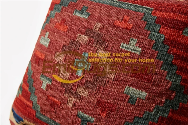 pillow case 60x60 Kilim Cover Handmade Aubussion Hand Made Hand Woven Wool Varies Couch Throw Interior Decoration