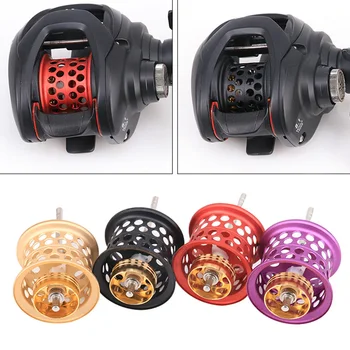 

Fishing Line Cup High Strength Aluminum Alloy Low Profile Casting Fishing Accessories Reel Line Cup DIY Portable Designed
