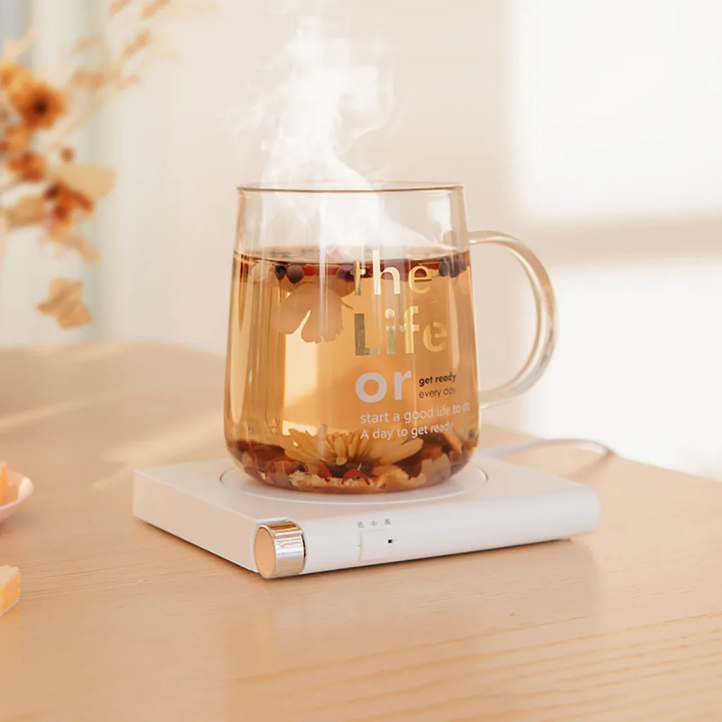 

Creative USB Warm Cup Mat Thermostat Cup Thermostat Heating Device Warmer Pad Mat fashion Leisure Convenience practical personal