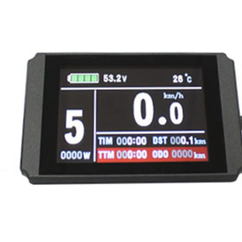 Электрический велосипед Ebike 24 в 36 48 KT LCD8HU дисплей USB Программируемый