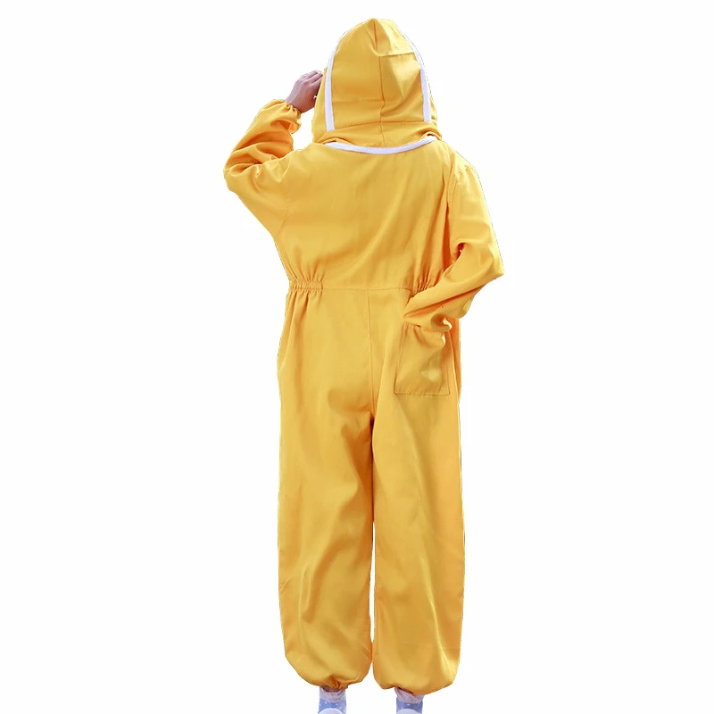 1 set beekeeping suit for bee keeper professional equipment yellow orange red beesuit cutton protective Anti bee