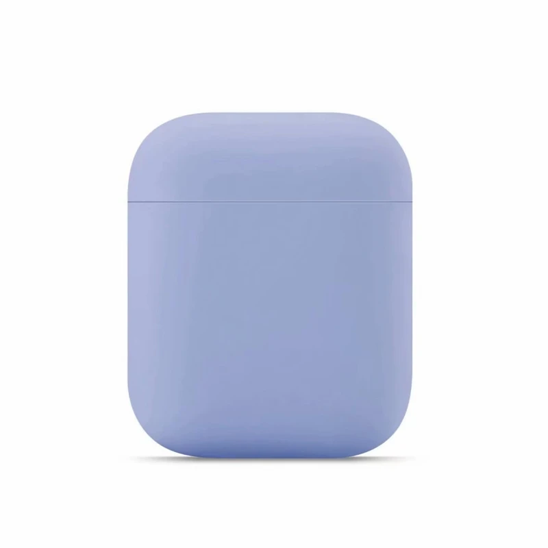 Ультратонкий ноутбук Цвет Мягкая силиконовая гарнитура чехол для AirPods 1/2 зарядка наушников с откидной крышкой