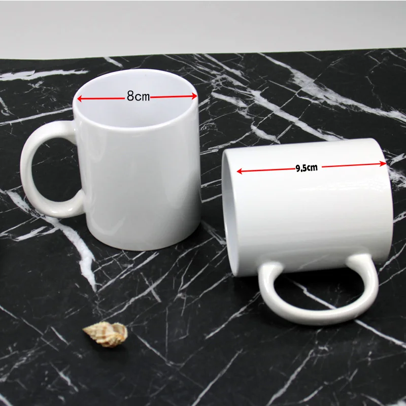 Coffee Cup Custom White Cup DIY Your Favorite Photo or Logo or Text Can Be Given To Friends and Family Creative Thermal Transfer