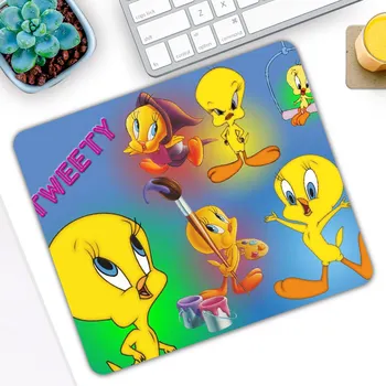 

Lovely Tweety Bird Gaming Mouse Pad Mause Mat For Laptop Computer Mice Pad Desk Mice Mat For Dota 2 Mousepad