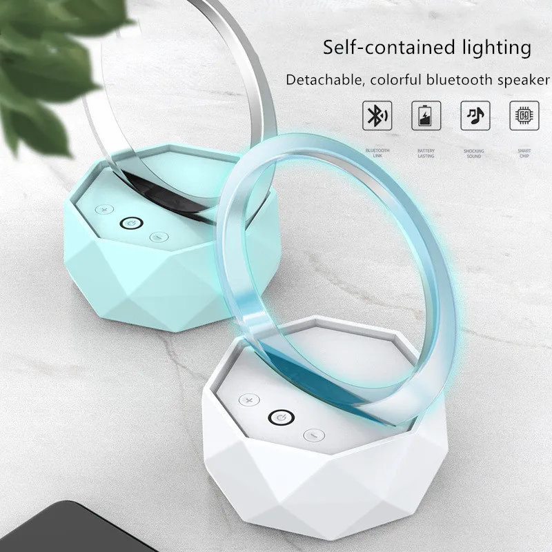 Ночник Bluetooth динамик домашний Интеллектуальный беспроводной цветной сабвуфер мини компьютерные колонки Вуфер Lautsprecher F4035A
