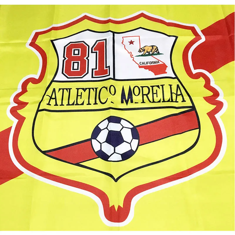 Мексика Liga Monarcas Morelia 3 фута* 5 футов(90*150 см) размер рождественские украшения для домашнего флага баннер Тип подарки