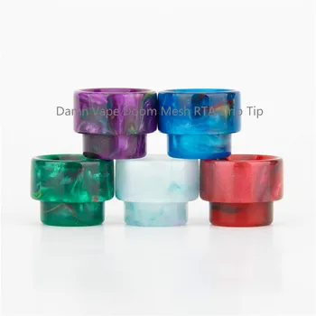 

Damn Vape Doom Mesh RTA 16mm Delrin Drip Tip Vandy Vape Mesh V2/Widowmaker RTA Goon 810 Drip Tip