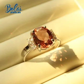 

Bolai,zultanite Diaspore ring oval 9*11mm created Color changing gemstone jewelry 925 sterling silver for women best gift