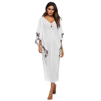 

Cover Up Beach Woman Dresses Trendy Bikini Pareo Sun Kaftan Cape Outlet Coverups Pareo De Plage Swimwear Ladies Salidas Playa