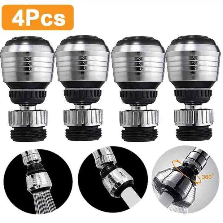 360 Rotate Faucet Water Saving Kitchen Faucet Aerator Water Diffuser Bubbler Shower Filter Shower Head Nozzle Tap Connector