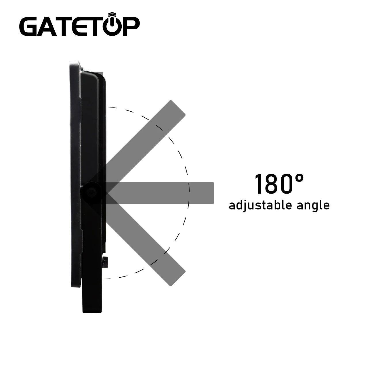 Outdoor 10w Floodlight Ip65 Dust-proof Waterproof Led Light 220-240v High Lumen For Garden Courtyard Street