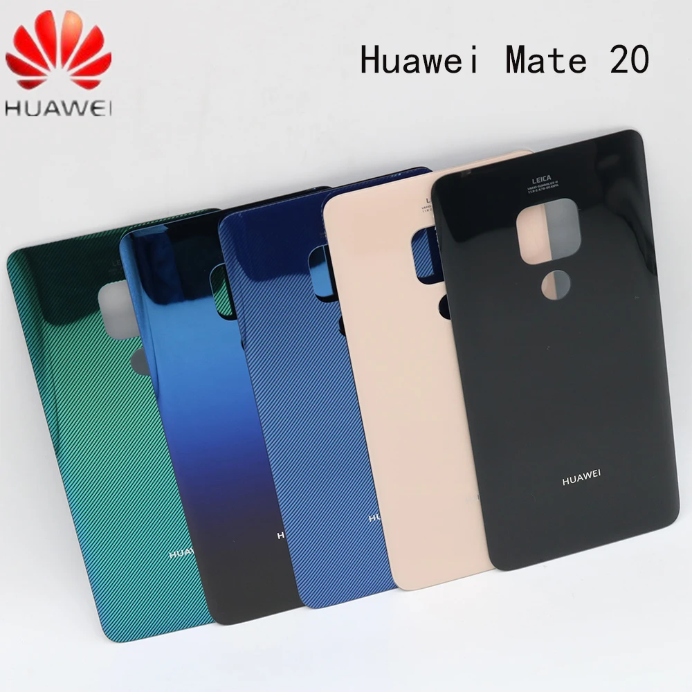 Mate 20 оригинальный корпус для huawei mate задняя крышка Стекло запасные части батарея