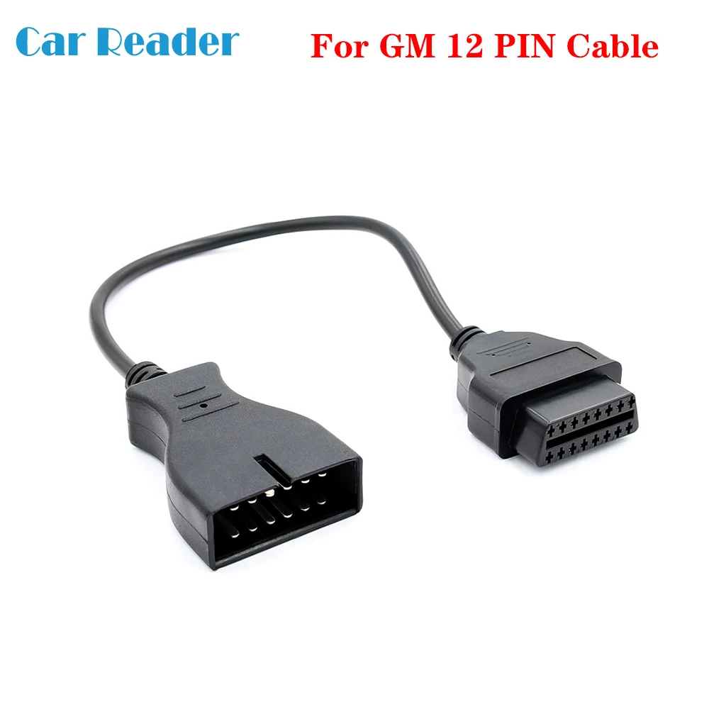 Для GM 12 Pin адаптер на 16Pin Диагностический кабель для GM 12 Pin для gm транспортных средств автомобильный диагностический инструмент OBD OBD2 разъем