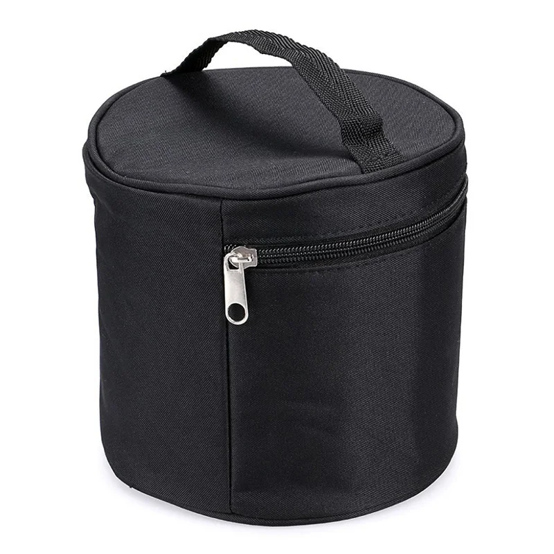 

Multi-Function Marker Bag Zipper Canvas Pen Bag Secure Storage 80 Mark,Black (No Compartment Inside)