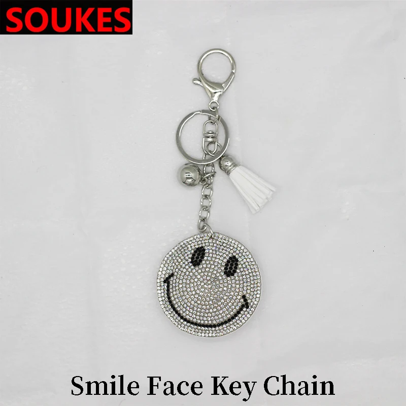 Smile Diamond автомобильный мотоциклетный брелок для Audi A4 B7 B5 A6 C6 Q5 Honda Civic 2006-2011 Fit Accord CRV автомобильные аксессуары