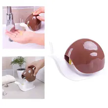 Насос Пресс бутылка в форме улитки мыльница мультфильм контейнеры для рук дезинфицирующий шампунь гель для душа герметичные дозирующие бутылки