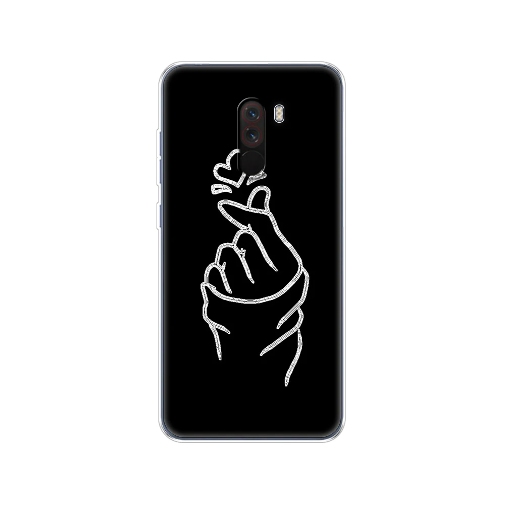 Dành cho Xiaomi Pocophone F1 Ốp Lưng Xiaomi POCO F1 Ốp Lưng silicon Mềm TPU Ốp Lưng Điện thoại Xiaomi Pocophone F1 Toàn Cầu F 1 Bao Da ốp lưng Dễ Thương 