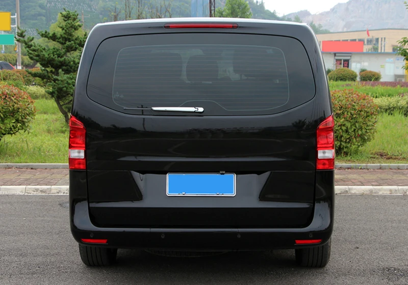 Для Mercedes-Benz Vito ABS хромированный Автомобильный задний дождевик, накладка на заднее стекло, декоративная отделка 2 шт