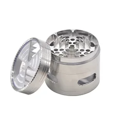 Цинковый сплав диаметр 6 мм четырехслойная металлическая дымовая мельница боковое открытое окно ручная шлифовальная машина