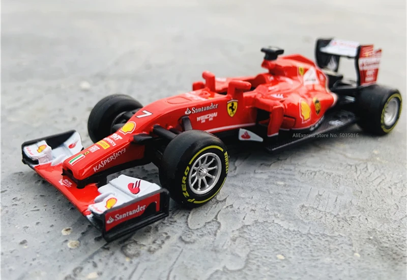 1:43 Bburago 1:43  SF14T-7 F1 Racing Ferrari 2018 SF71H 2017 SF70 2016 SF16 2014 S14T F21012 Diecast Model Car