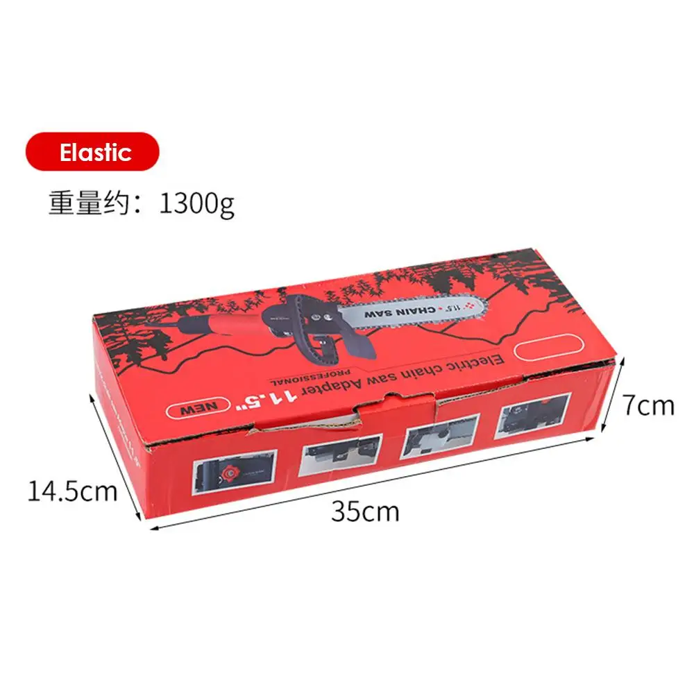 Black Electric Chain Saw Cutting Part Portable