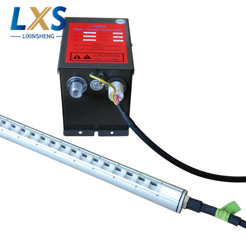 

L400x460mm Printing Static Eliminate Ion Bars With 7.0KV Voltage Converter Use in Bag Making Machine