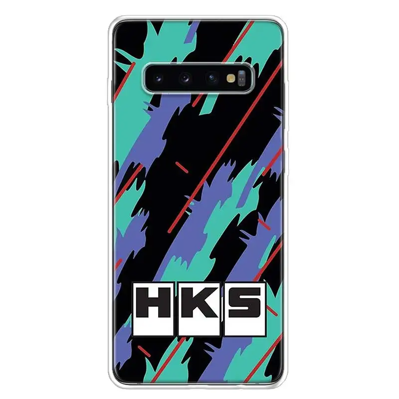 HKS Япония AE86 классный чехол для телефона для samsung Galaxy S10+ Note 10 9 8 S9 S8 J4 J6 J8 плюс S7 S6 корпус под плетенную сумку - Цвет: TW143-5