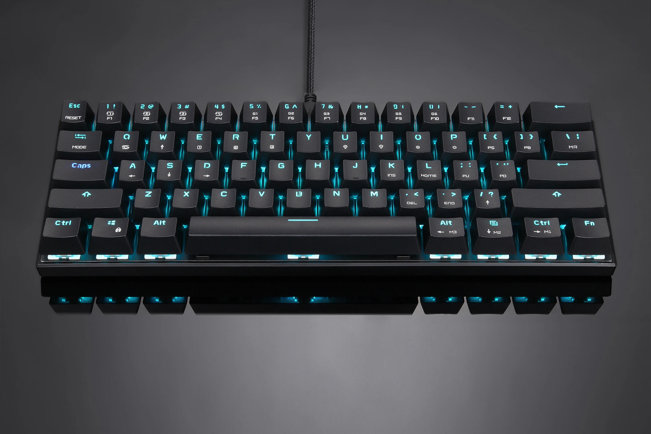 MOTOSPEED Bluetooth механическая клавиатура RGB игровая клавиатура с синим переключателем анти-призрак ключи для компьютера ТВ коробка игровой PK CK104