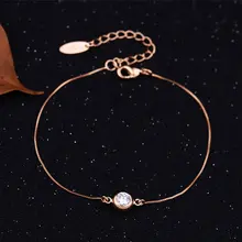 Роскошный золотой женский браслет, 3А циркониевые ювелирные изделия, Настраиваемые женские модные браслеты, браслеты, подарки для женщин