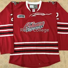 Oshawa дженерейшл#2 Бобби Орр Ретро Возврат хоккейная Джерси Вышивка сшитая Настроить любое количество и имя