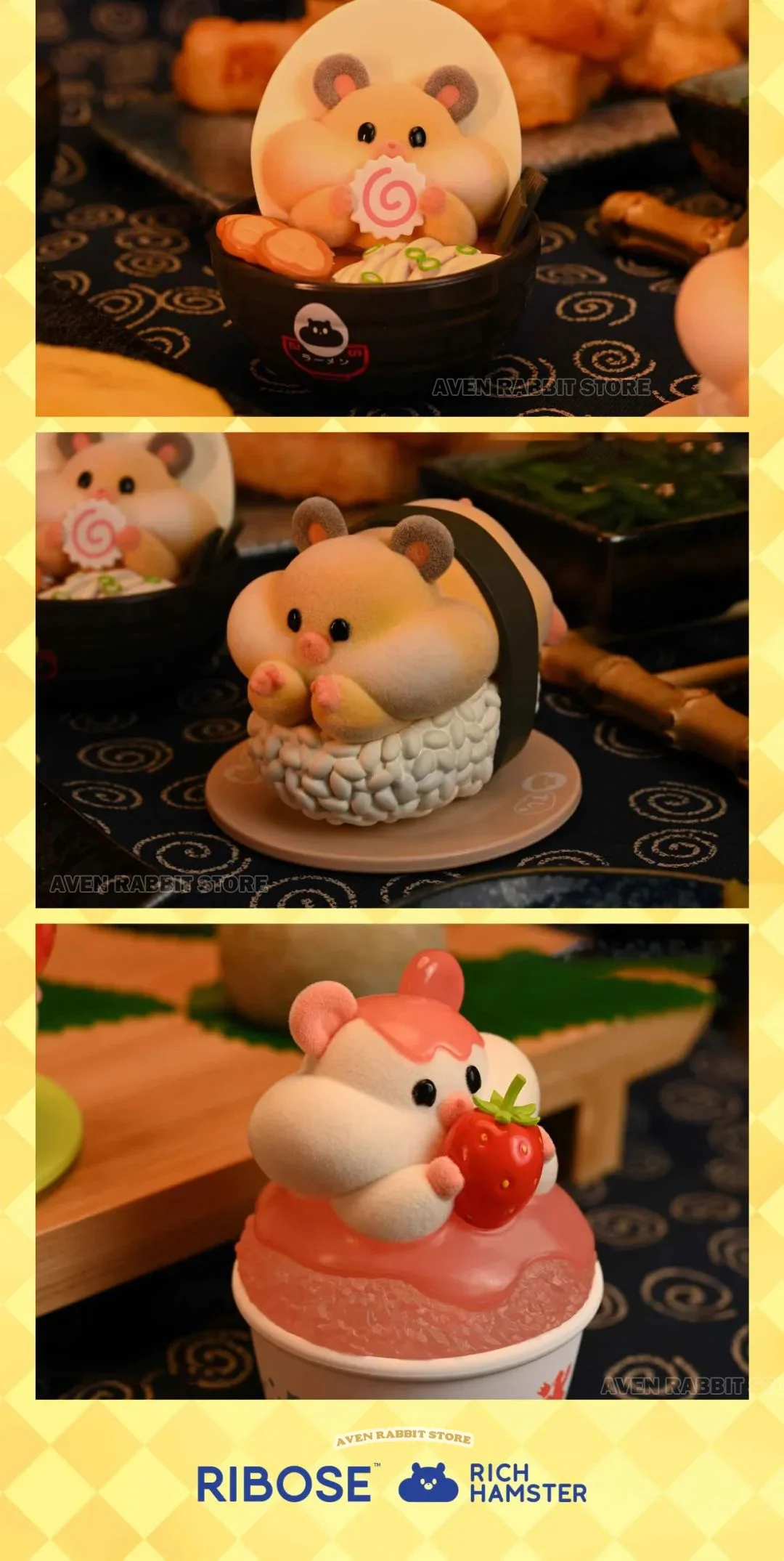  iPhone 11 Otaku Kawaii Anime Hamster Eat Japanese Food