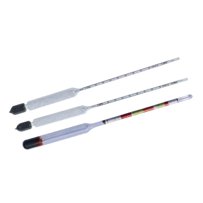 100/250ml/ measuring cylinder hydrometer home brewing equipment tool measuring alcohol content wine sugar content