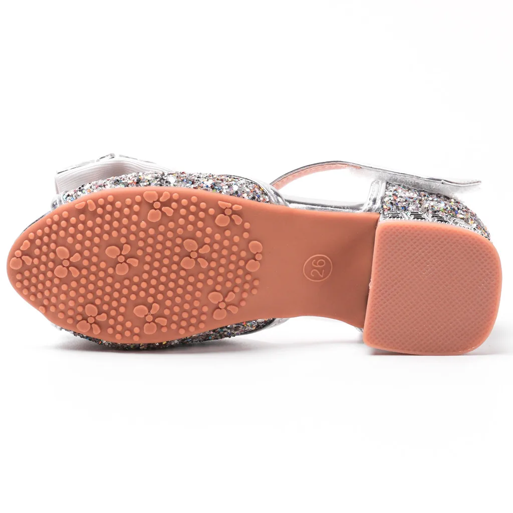 Mini Melissa/детские сандалии для девочек; Летняя обувь; детская обувь для маленьких девочек с жемчужинами и кристаллами; обувь для принцессы сандалии