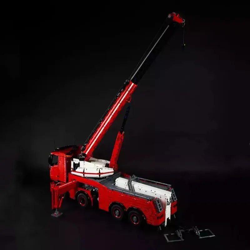 Новинка, MOC RC двигатель, мощность, функции, буксировщик MKII Technic, MOC-29848, наборы, строительные блоки, кирпичи, сделай сам, игрушка в подарок