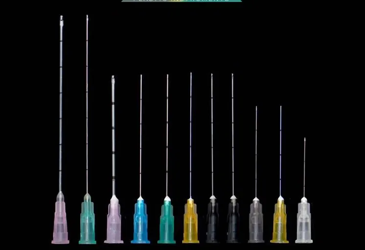 Острые наконечники 25G/27 г/30 г полотняного концы зубчатый Endo иглы шприца 2 шт./упак.* 10 упаковок