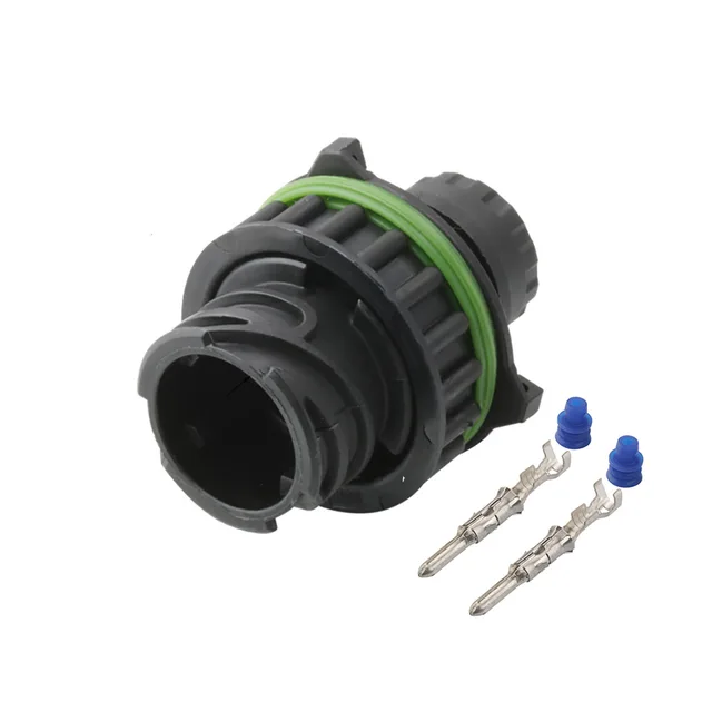 8 Waterproof Electrical Wire Connector Plug Cable Superseal Amp/Tyco 2 Pin 12V - Foto 8