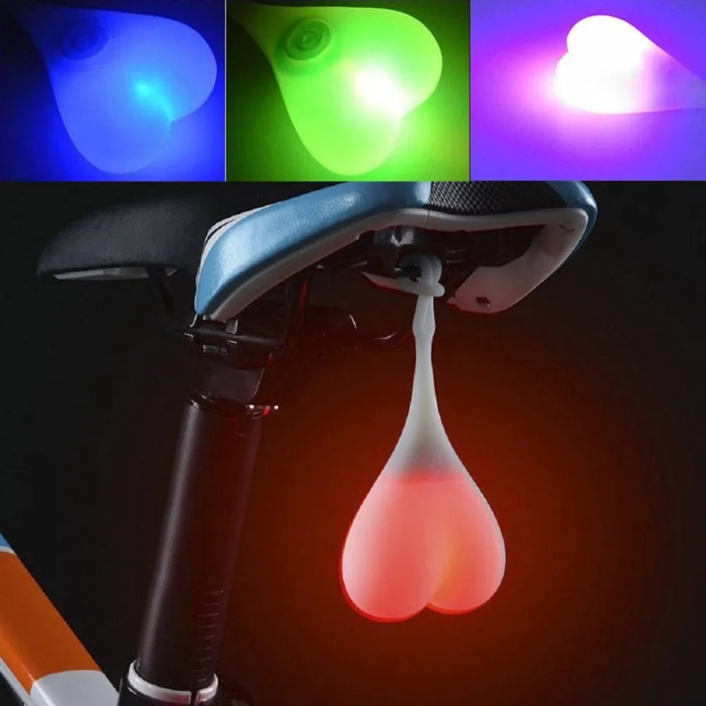 Sale Cycling Balls Tail Silicone Light Creative Bike Waterproof Night Essential LED Red Egg Lamp Bicycle Seat Back Light 3 Sale Cycling Balls Tail Silicone Light Creative Bike Waterproof Night Essential LED Red Egg Lamp Bicycle Seat Back Light 3