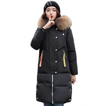 

new design Korean Style 2020 Winter Jacket Women Stand Collar Solid Female Down Coat Loose Oversized Womens Short Parka coat Q45
