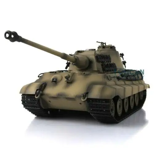

HengLong 1/16 Scale King Tiger RTR RC Tank 360 Degree Track Wheels 3888A Yellow TH05251