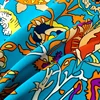 LESIDA Pure Silk Scarf Women Large Shawls Stoles Tree Print Square Scarves Echarpes Foulards Femme Wrap Bandanas 130*130CM 1303 5