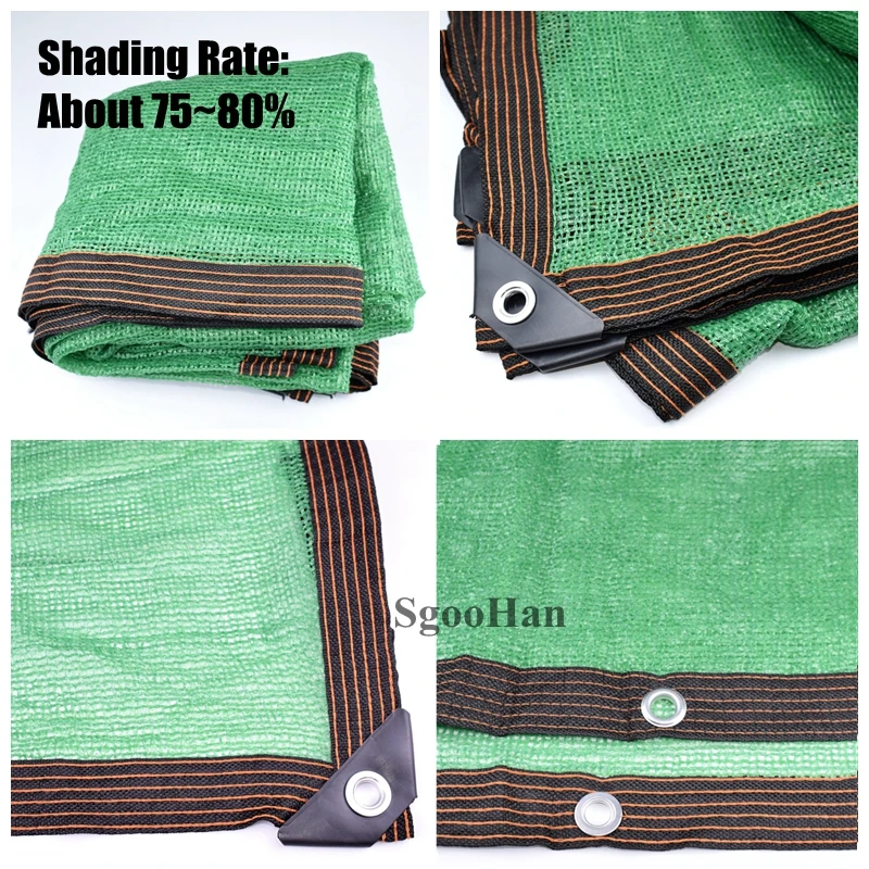 Anti-uv hdpe verde sol sombreamento net ao ar livre pára-sol net jardim abrigo dossel planta suculenta gazebo varanda sombra rede pano