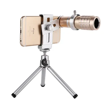 

LUXUN 12X25 high quality monocular telescope focuser Portable for Camping Hunting Travelling low light night vision