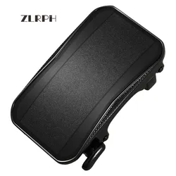 Zlrph genuíno masculino cinto de cabeça fivela de cinto lazer cinto cabeça acessórios negócios fivela automática largura luxo moda
