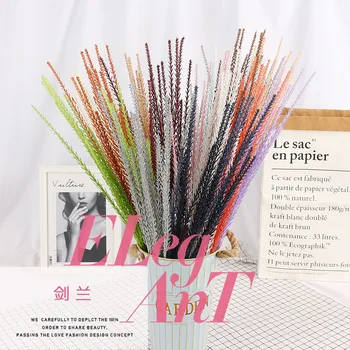 

New Products Model Gladiolus Artificial Flower Wedding Hall Decorative Background Decorative Flower Row Road Lead Home Decoratio
