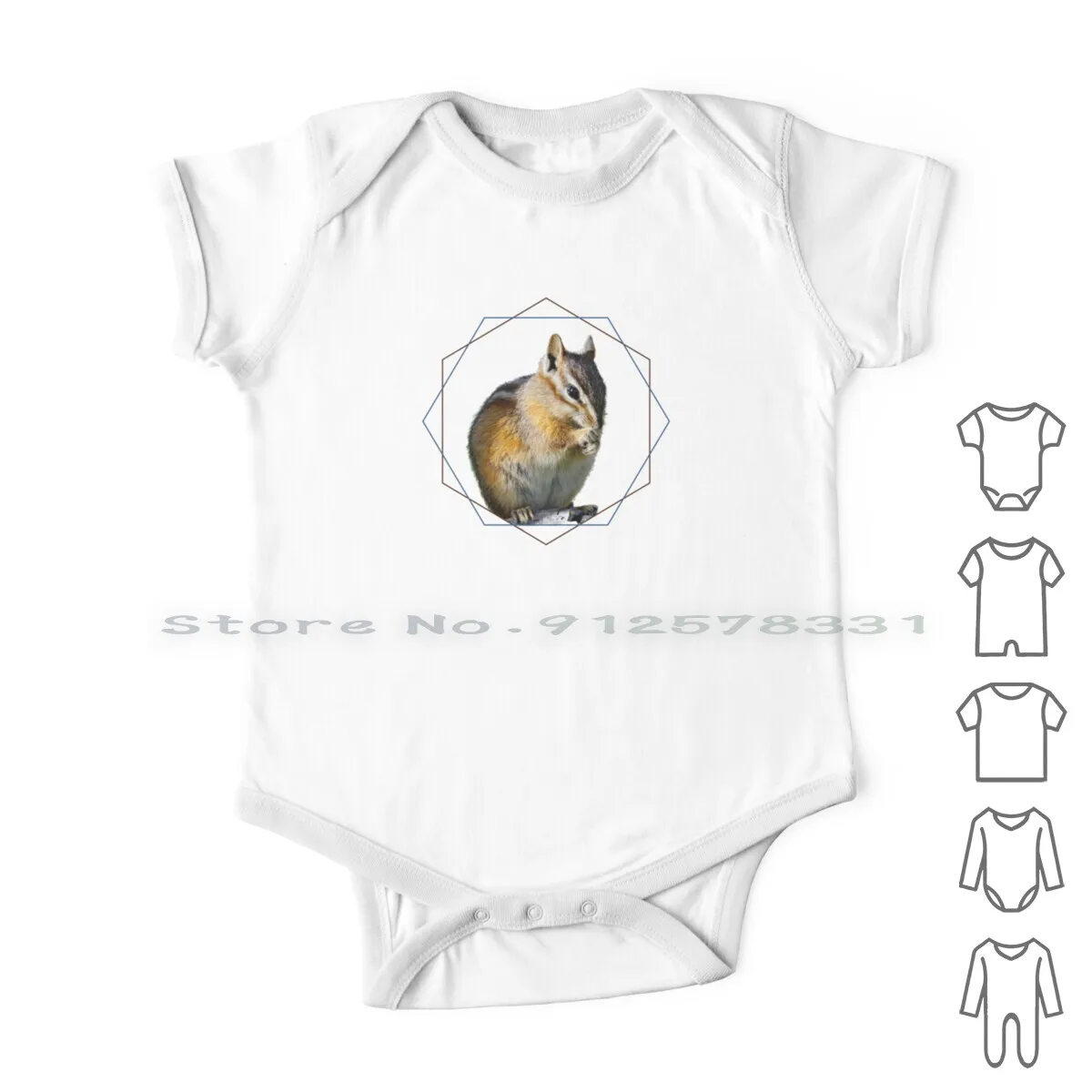 

Chipmunk / Squirrel Newborn Baby Clothes Rompers Cotton Jumpsuits Squirrel Eichkatzerl Young Animals Animal Lover Animals Child