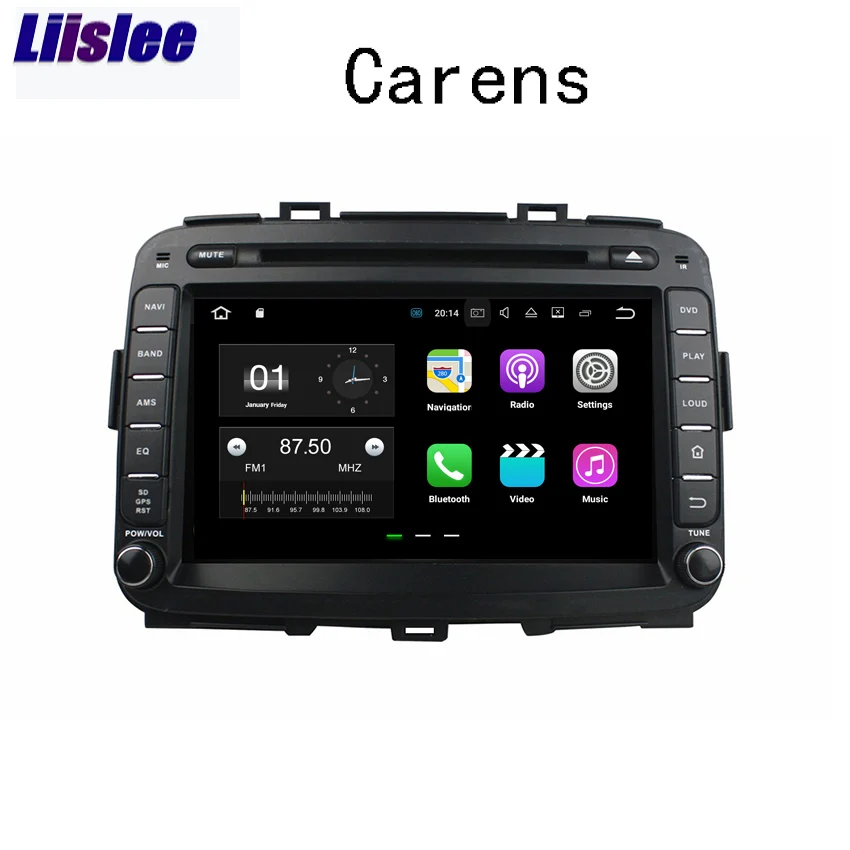 Liislee Android автомобильный навигатор GPS для Kia Carens 2013 ~ 2017 Аудио Видео Радио стерео