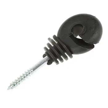 

50Pcs Farming Fencing Ring Insulators Electronic Fence Security Home Pet Protection Poultry Livestock Cages Supplies Parts